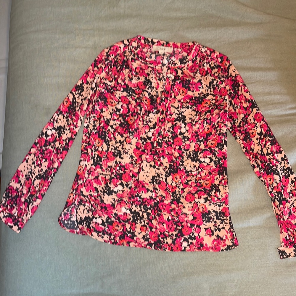 Floral loft blouse